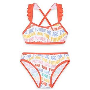 Tuc Tuc Girls-Happy Message Bikini, wit, regular voor meisjes