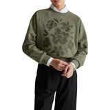 United Colors of Benetton Dames Maglia G/C M/L 3mtzd10b6 capuchontrui, groen, M