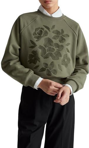 United Colors of Benetton Dames Maglia G/C M/L 3mtzd10b6 capuchontrui, groen, M