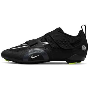 Nike Superrep Cycle 2 Next Nature Sneakers voor dames, zwart, wit, volt, antraciet, 36 EU