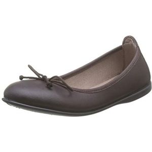 GIOSEPPO Meisjes Voltaire Gesloten Teen Ballet Flats, Bruin Marron Marrón, 31 EU