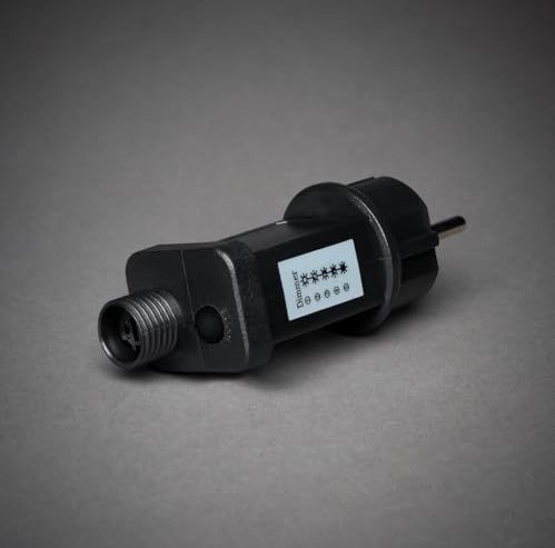 Konstsmide E-transformator, zwart, incl. dimmer, 31 V, buiten (IP44), 20W - 5157-000