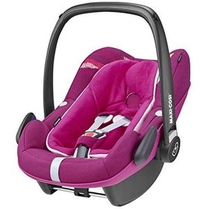 Maxi-Cosi Pebble Plus Autozitje Voor Baby'S Groep 0+, ISOFIX-Kinderzitje, I-Size, 0-12 M, 0-13 Kg, 45-75 cm, Roze Frequency Pink