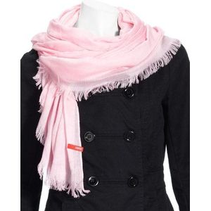 ESPRIT Basic sjaal G15240 dames accessoires/sjaals & doeken, roze (Pearl pink), One Size (Fabrikant maat:ONESIZE)