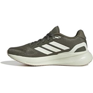 adidas Dames Runfalcon 5 Running Shoes, olive strata/ivory/Cloud white, 38 2/3 EU