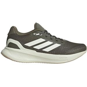 adidas Dames Runfalcon 5 W Hardloopschoenen Non-Football Low, Olive Strata Ivory Ftwr Wit, 44 EU