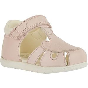 Geox B Macchia Gir Sandalen voor meisjes, Lt Rose Lt Ivoor, 26 EU