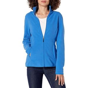 Amazon Essentials Dames Classic-Fit lange mouwen volledige rits Polar zachte fleece jas (verkrijgbaar in grote maten), Royal Blauw, M