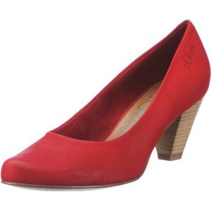 s.Oliver Casual Pumps voor dames, Rode Rot Chili 533, 39 EU