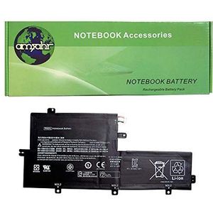 amsahr HPTR03XL-02 vervangende batterij voor HP 723922-171, 723922-2B1, 723997-001, HSTNN-DB5G, HSTNN-IB5G, TPN-W110, TR03XL zwart