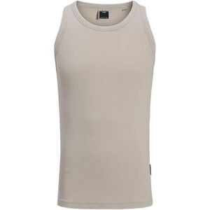 JACK & JONES Jcoconcrete Washed Rib Tanktop voor heren, maanbeam, XL