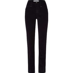 BRAX Dames Style Mary New Corduroy broek, zwart, 38W x 34L