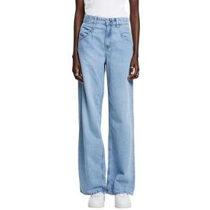ESPRIT Dames 023EE1B317 Jeans, 903/BLUE Light WASH, 28/32, 903/Blue Light Wash., 28W x 32L