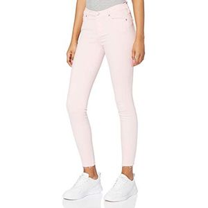 7 For All Mankind Dames The Crop Skinny Jeans, Beige (gekleurd Slim Illusion 0ni), 31W x 28L