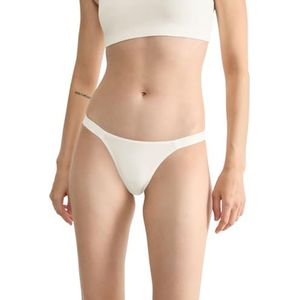 sloggi GO Casual Tiny Tanga 3P Zijde Wit, Silk White, XS