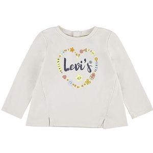 Levi's Baby Meisjes Lvg Vriendelijke Getande Front Te 1ej232 T-shirt, Antiek Wit, 3 jaar