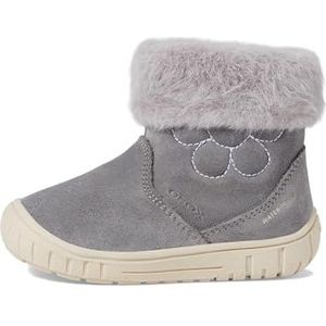 Geox Baby-meisje B Omar Girl WPF enkellaars, grijs, 21 EU