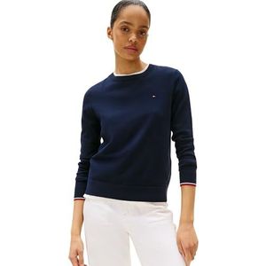 Tommy Hilfiger - Co Jersey Stitch C-nk Ls SWT Ww0ww44984 - Pullover - Dames