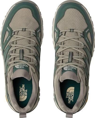 The North Face - Hedgehog - Wandelschoen - Duck Green / Clay Green - Mesh, PU-Gecoat Leer & Synthetisch Nubuckleer