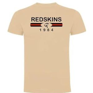 REDSKINS T shirts Polos Shirts Tanktops En Sweatshirts Sportkleding Thermisch Kleding Voor Kinderen Jongen Meisje Model Rs4044 Beige Maat 8 Jaar
