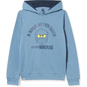 LEGO jongens ninjago hoodie hoodie, Dusty Blue, 92 cm