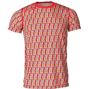 Luanvi Lucky Cat Edition 2019 Heren-T-shirt, korte mouwen, bedrukt