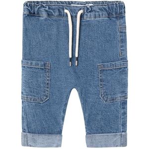 NAME IT Jeansbroek voor babyjongens, blauw, 74 cm