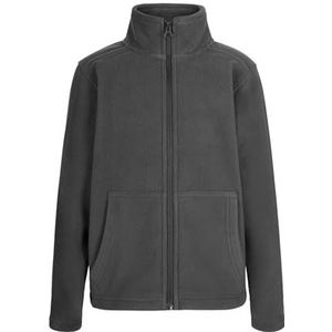 Mukua Perth Kids Fleecejack voor kinderen, donkergrijs, maat 7/8, uniseks, kinderen, Donkergrijs, 7-8 años