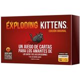 Exploding Kittens Exploding Kittens kaartspel voor kattenliefhebbers en explosies, vanaf 7 jaar, voor 2 tot 5 spelers, 15 minuten per spel, Spaans