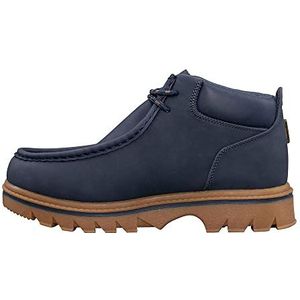 Lugz Heren Fringe Fashion Boot, Navy Gum, 39 EU