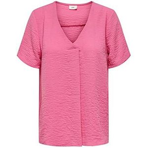 Bestseller A/S JDYDIVYA S/S TOP WVN NOOS, Pink Power., XS