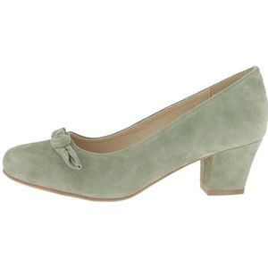 Hirschkogel Dames klederdrachtpumps, salie, 38 EU, groen (salie), 38 EU