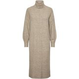 Pieces - Malou - Lange Jurk - Met Lange Mouwen