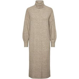 Pieces - Malou - Lange Jurk - Met Lange Mouwen