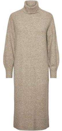 Pieces - Malou - Lange Jurk - Met Lange Mouwen