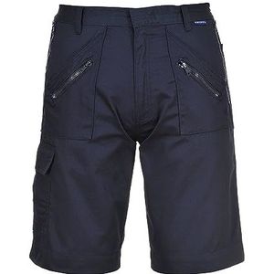 Portwest S889 Action Korte Broek, Marine, Normaal, Grootte M