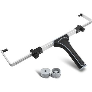 ROLLINGDOG Verfroller frame van 18 inch - verstelbare rol van 12 inch tot 18 inch voor groot oppervlak plafond epoxy vloer muurschildering, bevestigd aan schroefdraadverlengpool, diameter 10 mm