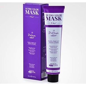 DESIGN LOOK NUTRI Color Mask 4-in-1 Intense Violet, 120 ml, uniek, standaard
