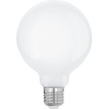 EGLO connect.z Smart-Home Ledlamp E27, G95, ZigBee, app en spraakbesturing Alexa, dimbaar, RGB, warmwit, 806 lumen, 7,5 watt, gloeilamp