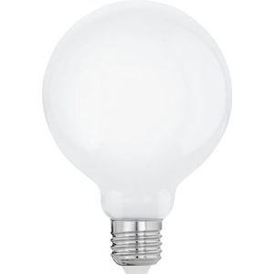 EGLO connect.z Smart-Home Ledlamp E27, G95, ZigBee, app en spraakbesturing Alexa, dimbaar, RGB, warmwit, 806 lumen, 7,5 watt, gloeilamp