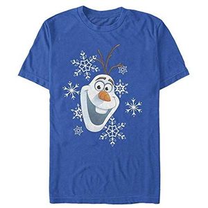 Disney Frozen - Olaf Hat Unisex Crew neck T-Shirt Bright blue 2XL
