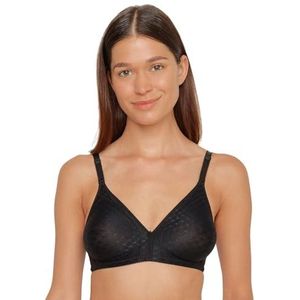 SUSA Dames Topsy BHS Ohne Bügel BH, Zwart (004), 70C