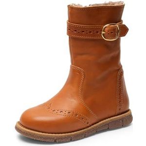 bisgaard Noli Lamb Fashion Boot, 10 UK Kind, Cognac, 10 UK Child