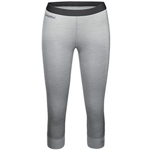 Schöffel Dames temperatuurregulerende lange onderbroek, ademende thermische leggings in 3/4 lengte Merino Sport Pants Short W