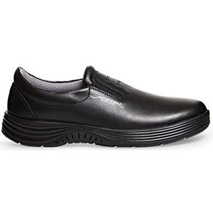Abeba Lage schoen 711137 - X-Light glad leer zwart