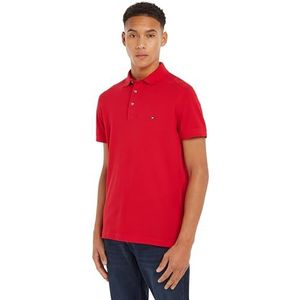 Tommy Hilfiger Polo heren 1985 Slim Polo , Primair Rood , XXL