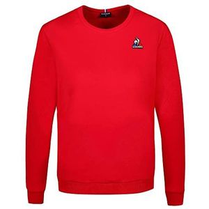 Le Coq Sportif ESS Crew sweatshirt, nr. 2 W, camuset, XXS dames, camuset rood, XXS