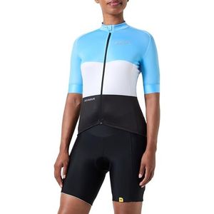 NALINI 03254301100C000.10 San Francisco Lady Dames T-Shirt Lichtblauw/Zwart L, lichtblauw/zwart, L