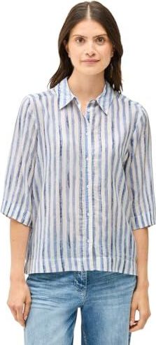 Urban Navy Blouse - Streepdessin - Zonder Capuchon - Zonder Sluiting