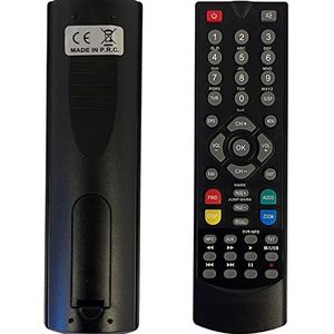 LEYF Afstandsbediening compatibel met apparaten van Avanit Smart, Xoro, Opticum-vervangende afstandsbediening, tv, eenvoudige instelling, hoge kwaliteit
